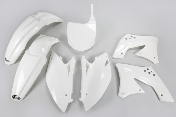 Plastic Kit white for Kawasaki KX 250 F (2009-12)